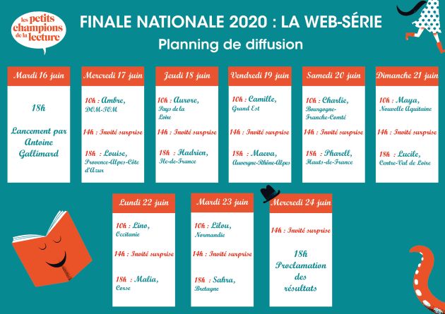 Planning de diffusion Finale nationale PCL