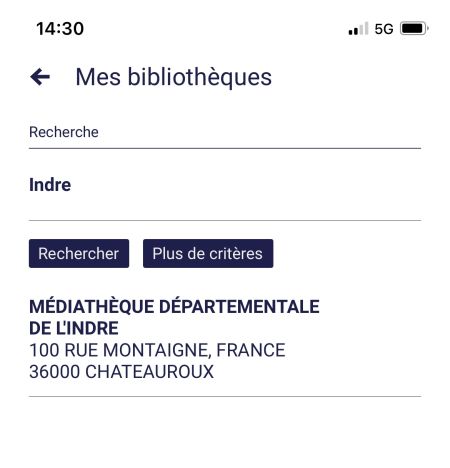 recherche Indre