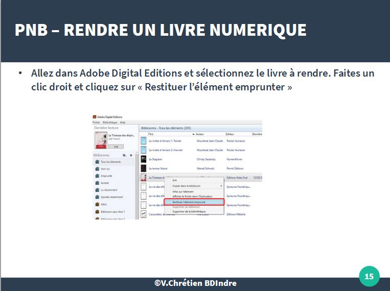 EMPRUNTER 15