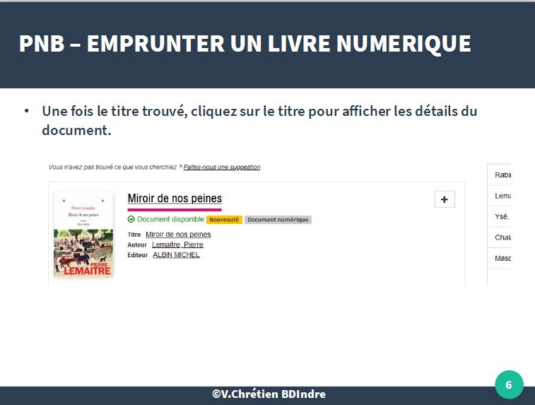 EMPRUNTER 6