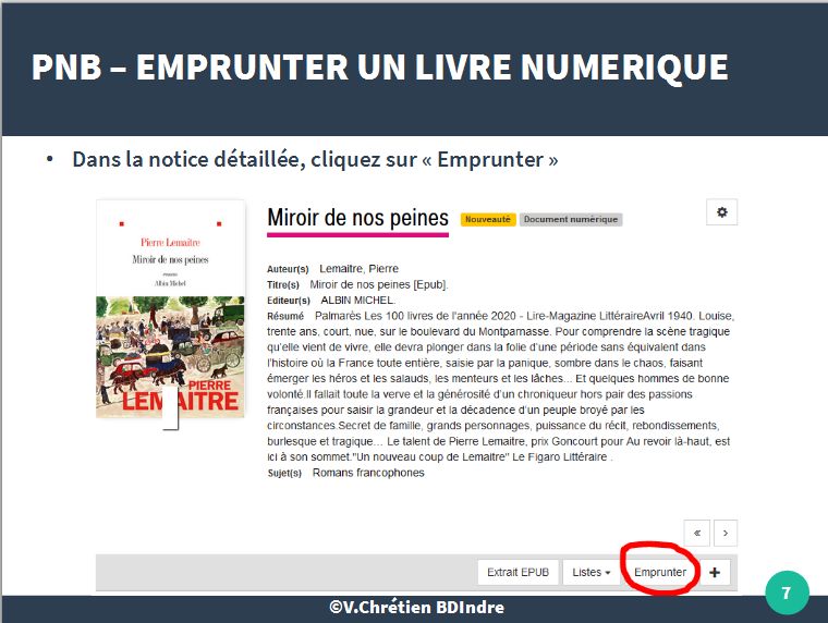 EMPRUNTER 7